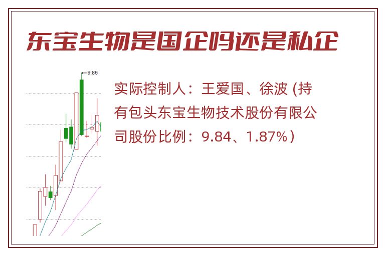 东宝生物是国企吗还是私企