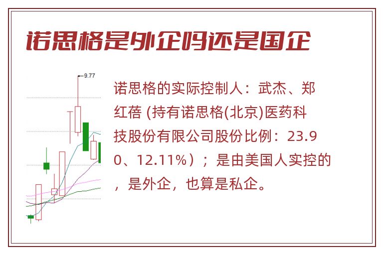 诺思格是外企吗还是国企