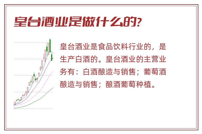 皇台酒业是做什么的?