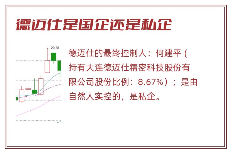 德迈仕是国企还是私企