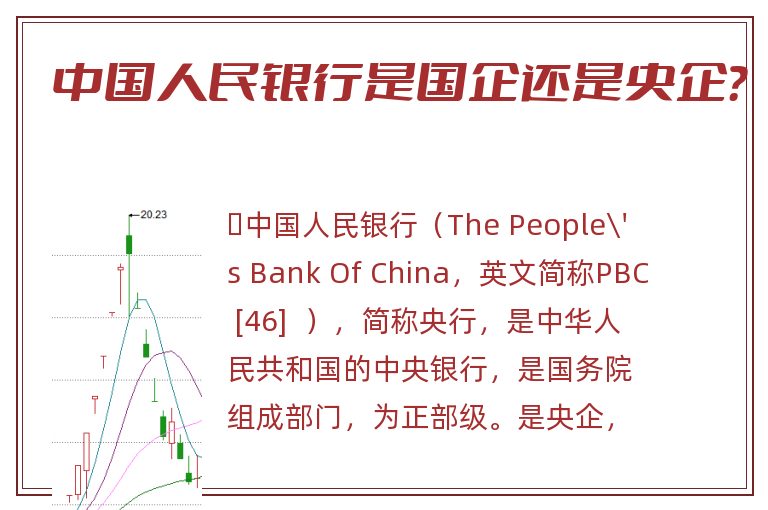 中国人民银行,中国人民银行是国企还是央企.jpg