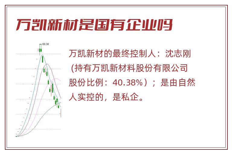 万凯新材是国有企业吗