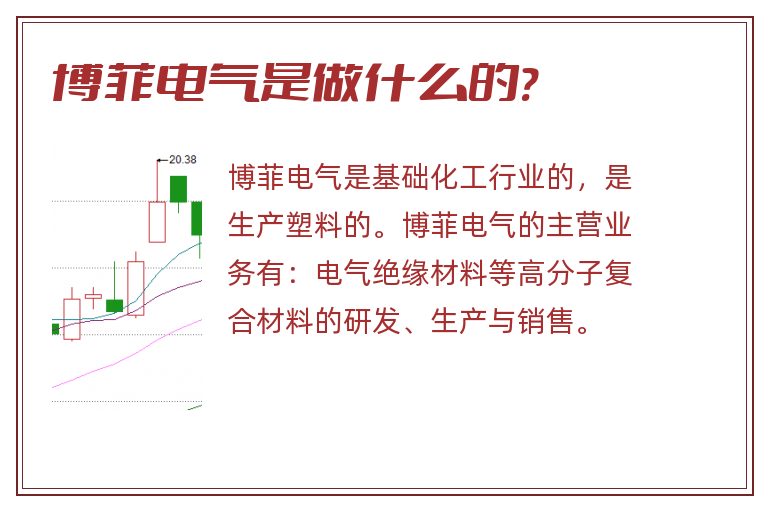 博菲电气是做什么的?