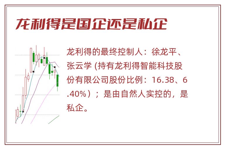 龙利得是国企还是私企