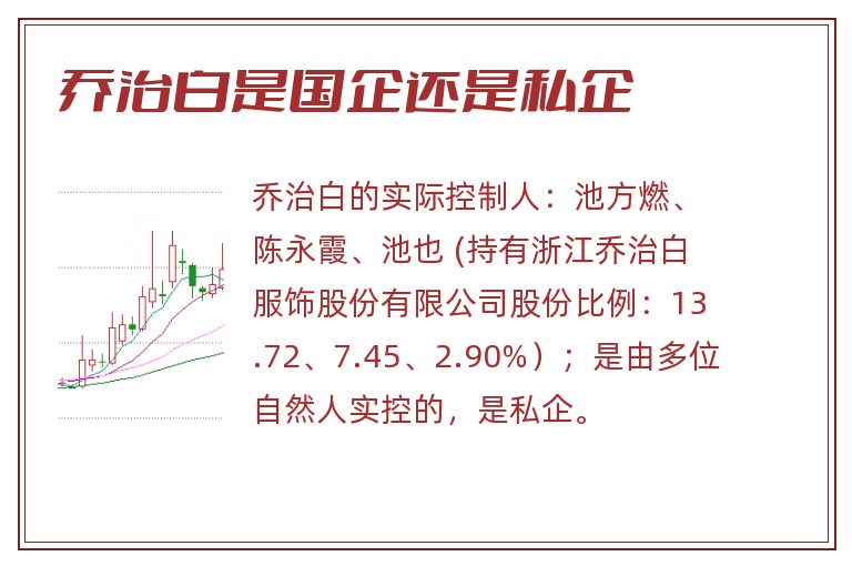 乔治白是国企还是私企