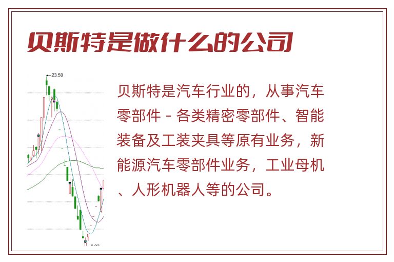 贝斯特是做什么的公司