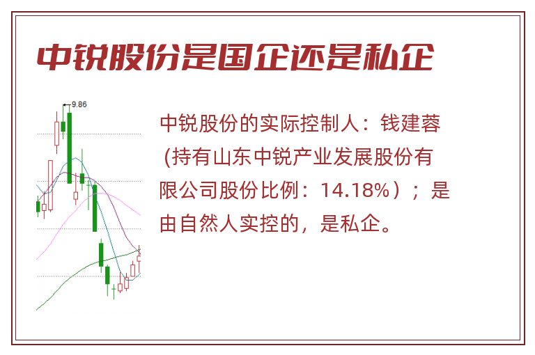 中锐股份是国企还是私企