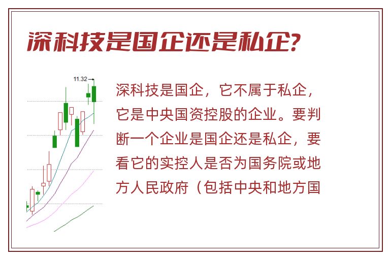 深科技是国企还是私企？