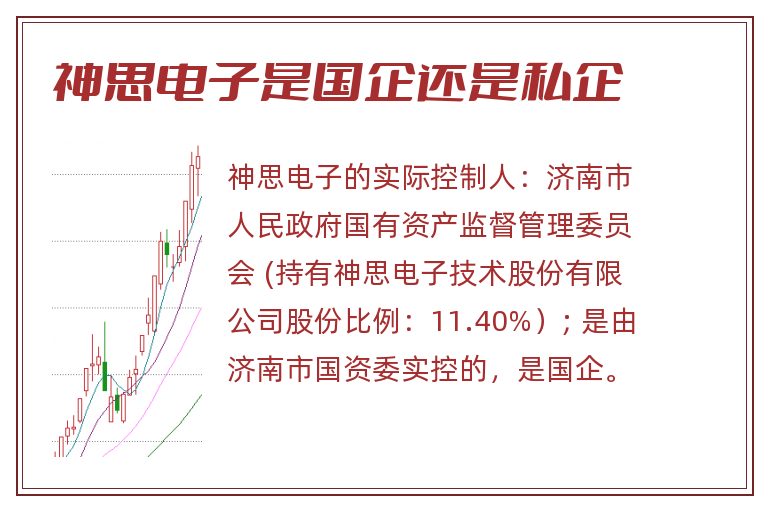 神思电子是国企还是私企