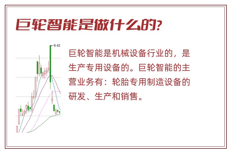 巨轮智能是做什么的?