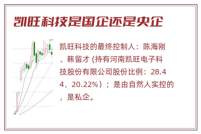 凯旺科技是国企还是央企