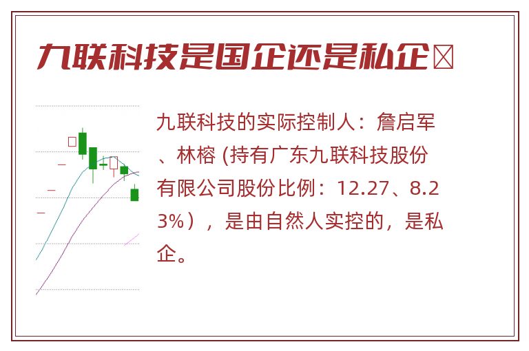 九联科技是国企还是私企	