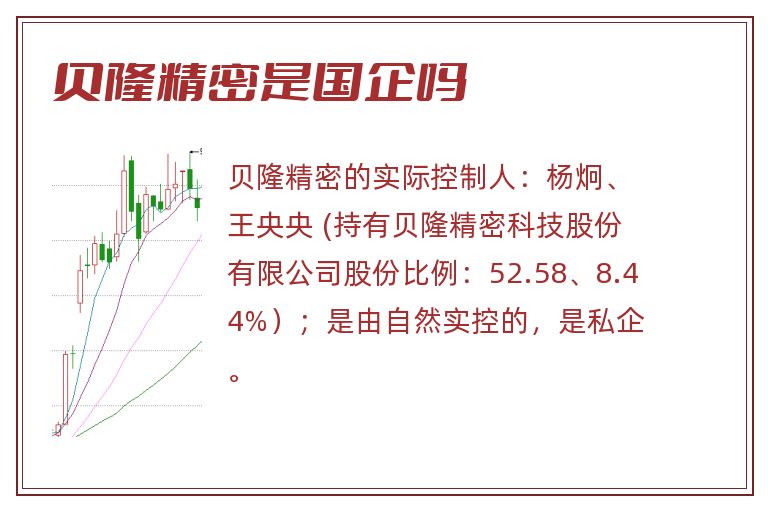 贝隆精密是国企吗