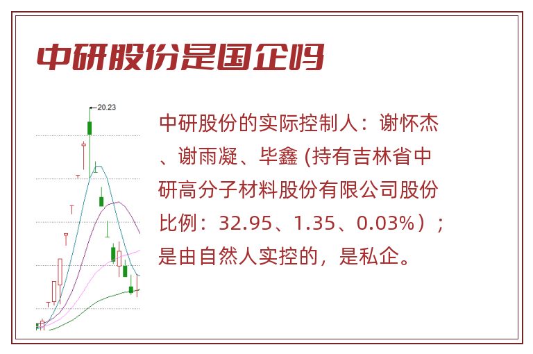 中研股份是国企吗