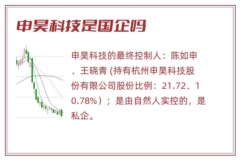 申昊科技是国企吗