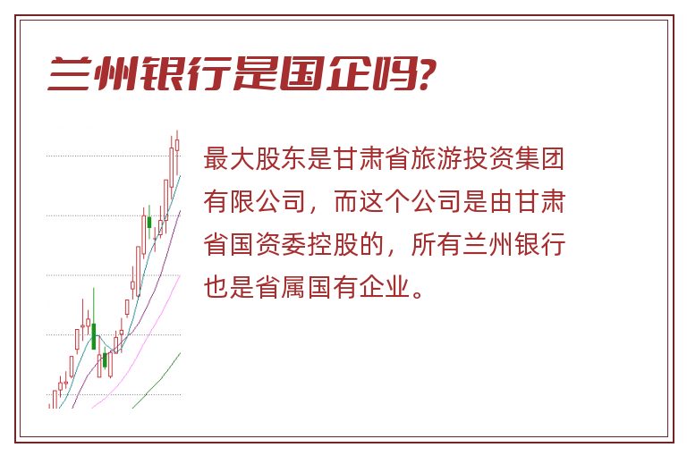 兰州银行是国企吗？