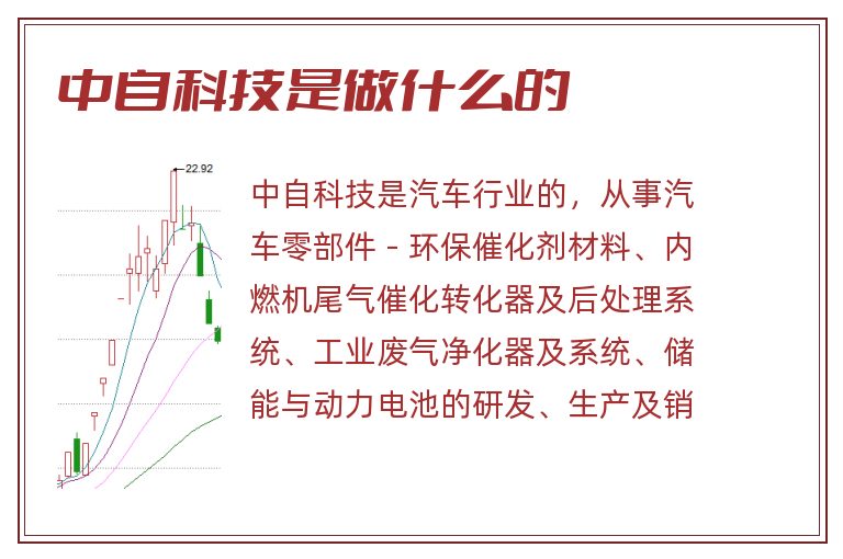 中自科技是做什么的