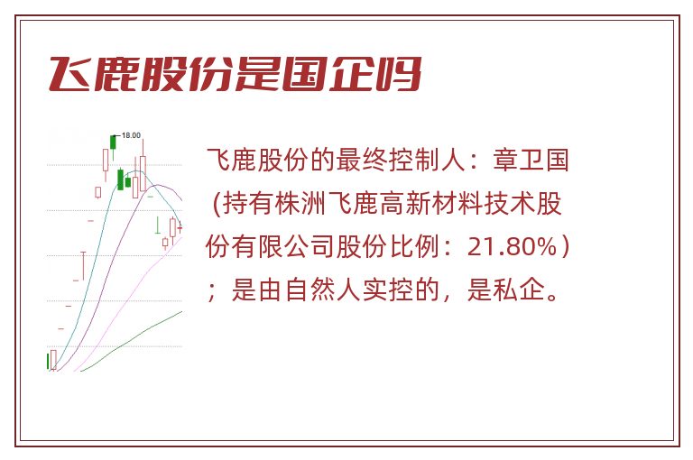 飞鹿股份是国企吗