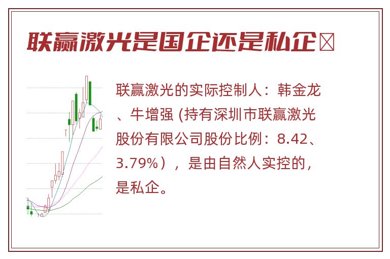 联赢激光是国企还是私企	