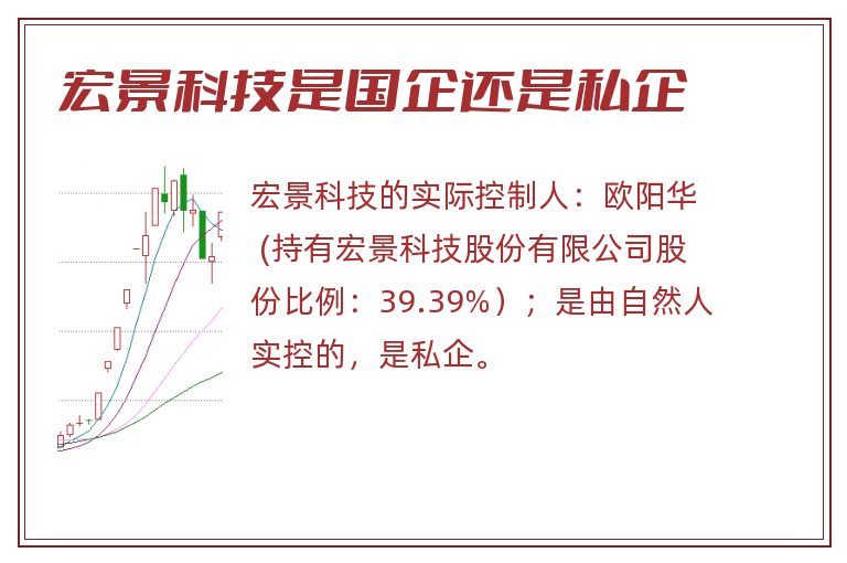 宏景科技是国企还是私企