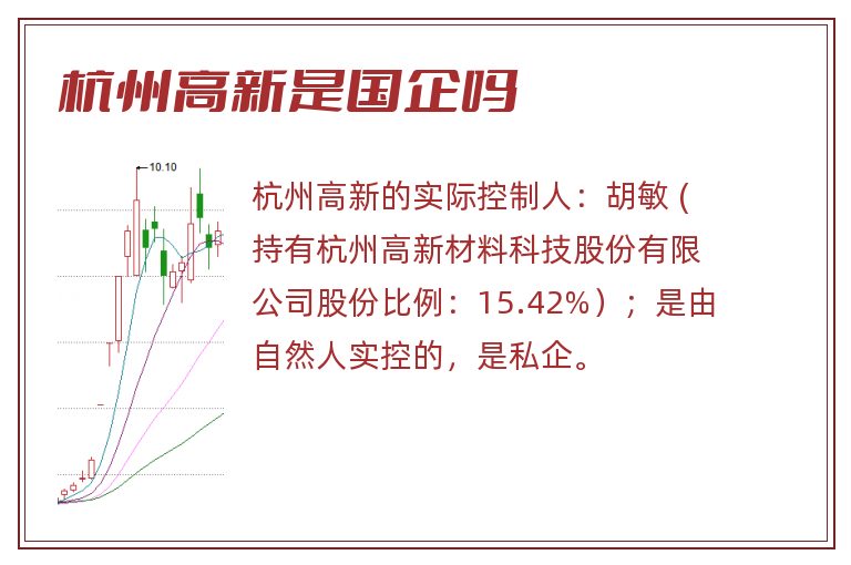 杭州高新是国企吗