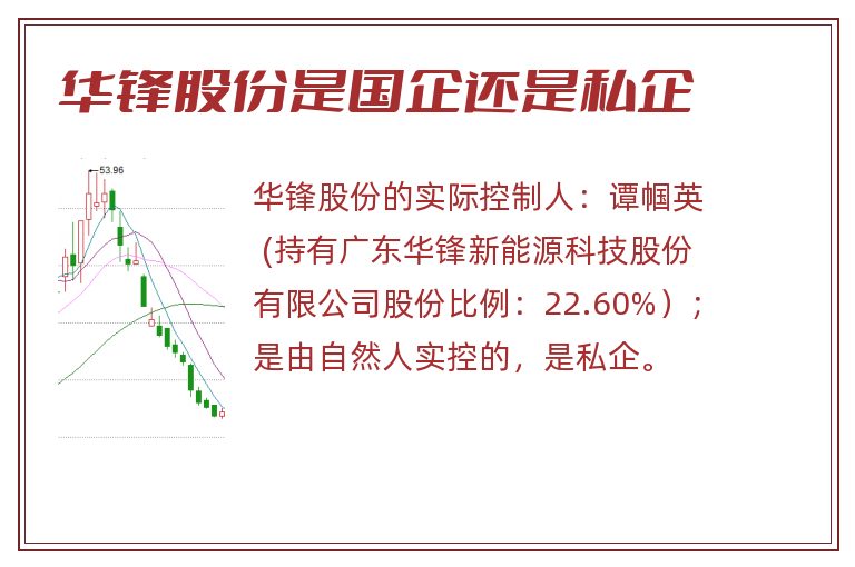 华锋股份,华锋股份是国企还是私企,华锋股份是国企吗.jpg