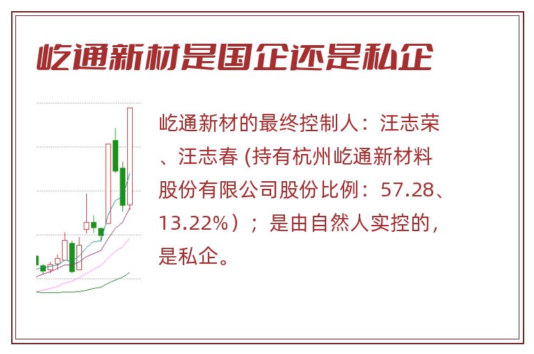 屹通新材是国企还是私企