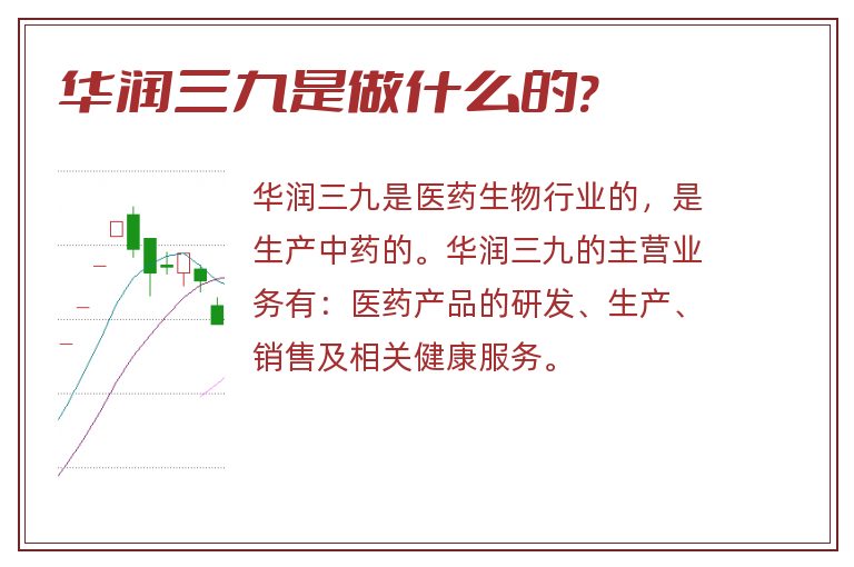 华润三九,华润三九是做什么的.jpg