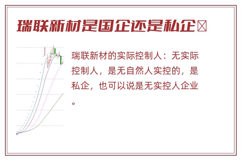 瑞联新材是国企还是私企	