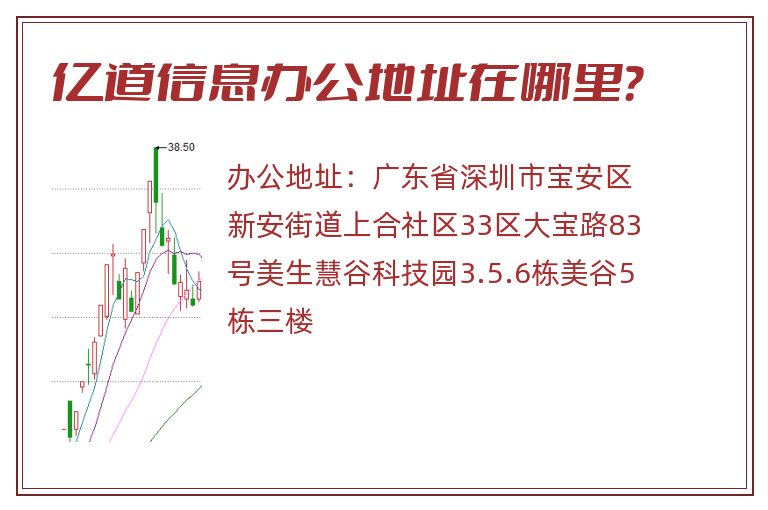 亿道信息办公地址在哪里？