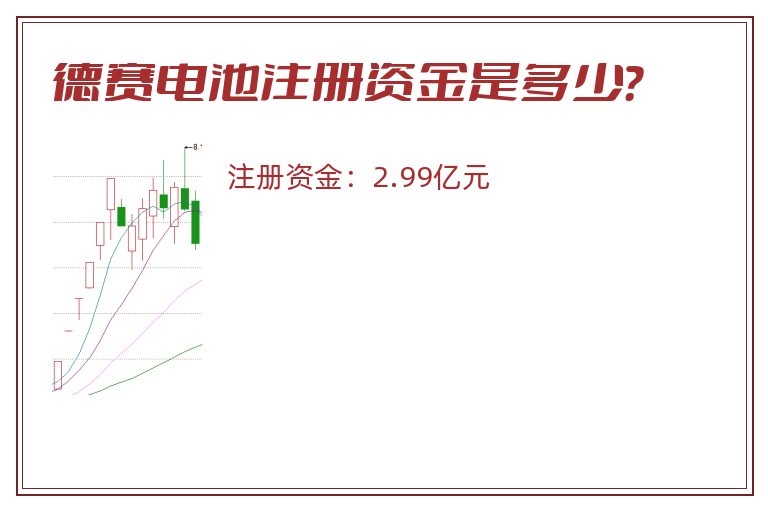 德赛电池注册资金是多少？