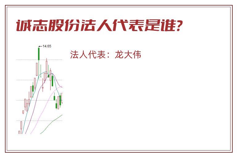 诚志股份法人代表是谁？