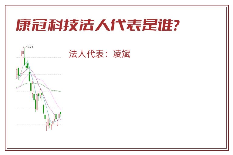 康冠科技法人代表是谁？