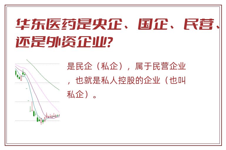 华东医药是央企、国企、民营、还是外资企业？