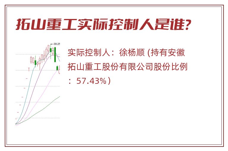 拓山重工实际控制人是谁？