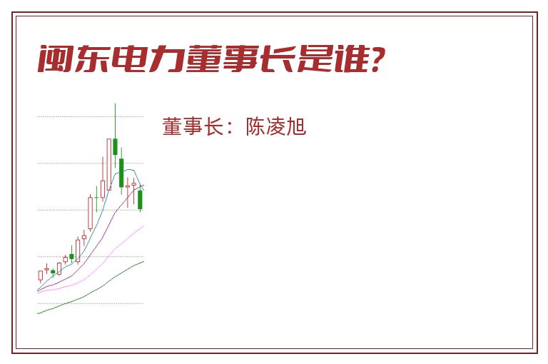 闽东电力董事长是谁？