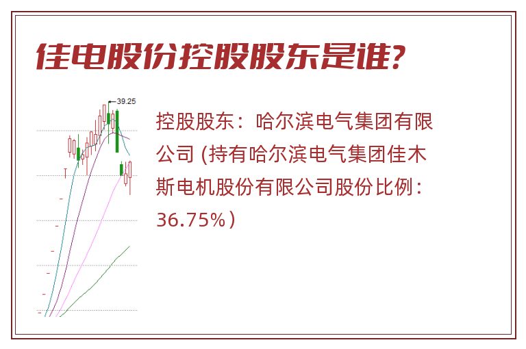 佳电股份控股股东是谁？