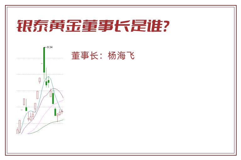 银泰黄金董事长是谁？