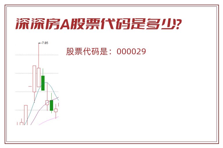 深深房A股票代码是多少？