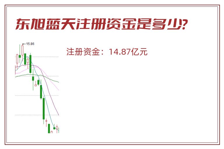 东旭蓝天注册资金是多少？