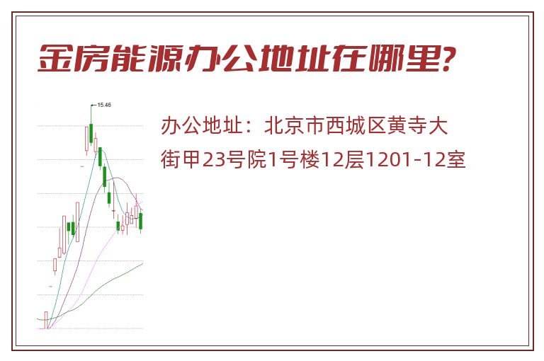 金房能源办公地址在哪里？