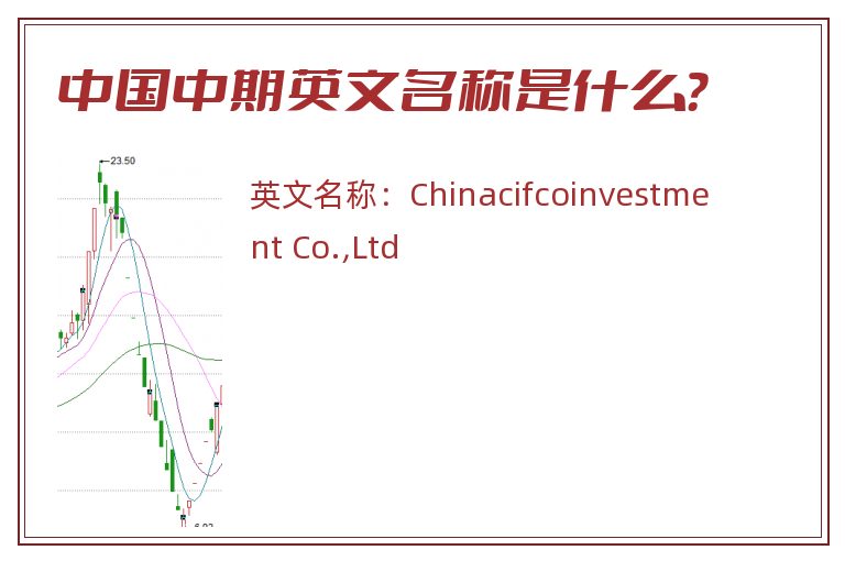 中国中期英文名称是什么？