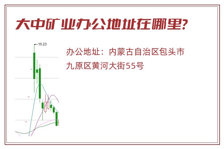 大中矿业办公地址在哪里？