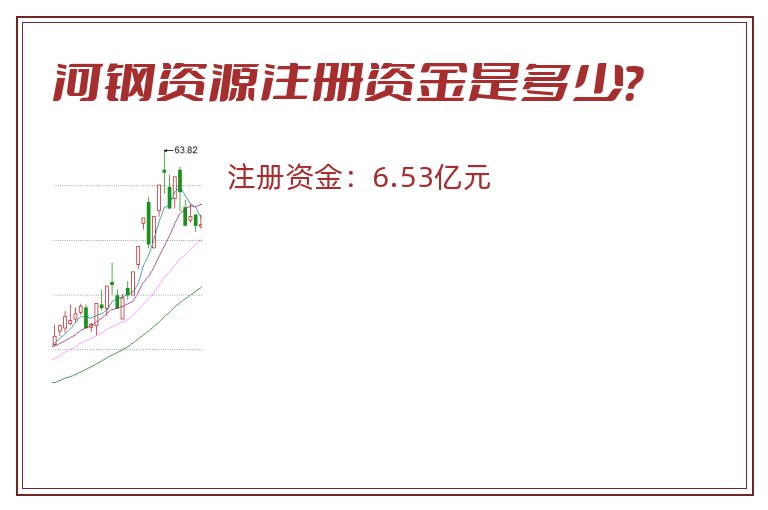 河钢资源注册资金是多少？