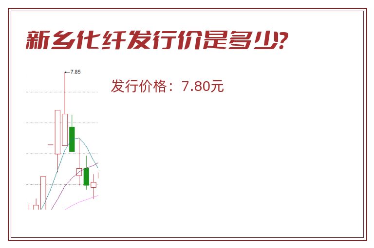 新乡化纤发行价是多少？