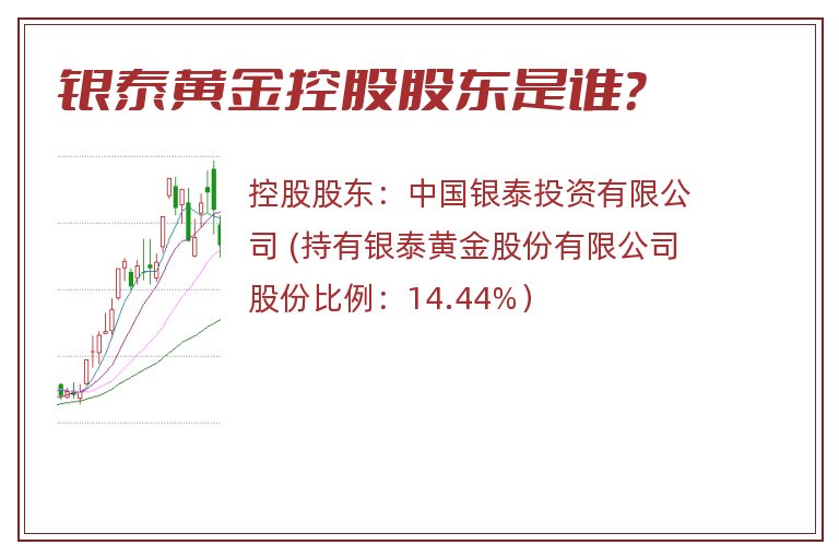 银泰黄金控股股东是谁？