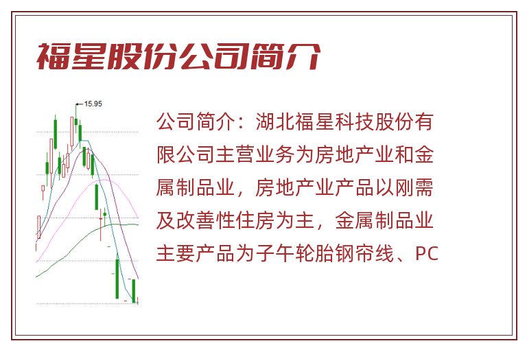 福星股份公司简介