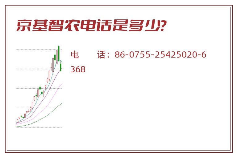 京基智农电话是多少？