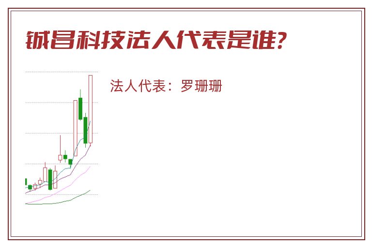 铖昌科技法人代表是谁？