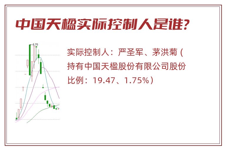 中国天楹实际控制人是谁？